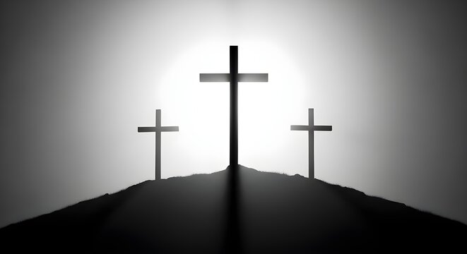 Good friday reflections the crucifixion of jesus christ on golgotha hill
