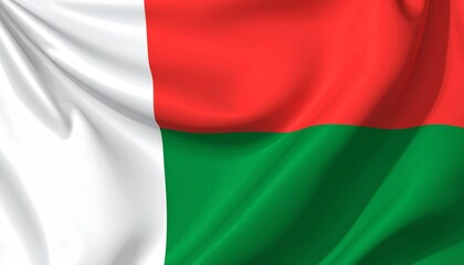 Obraz premium flag of Madagascar