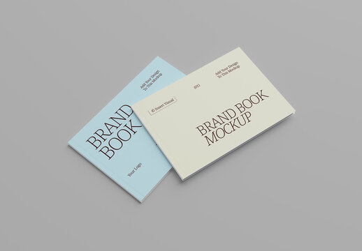 Brand Guidelines Book Mockup