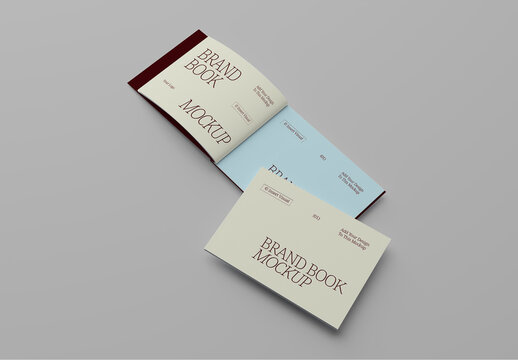 Corporate Brand Book Mockup