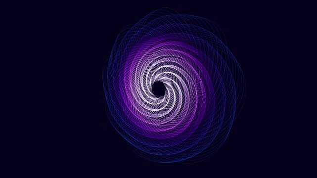 4K UHD seamless loop of a 3D Transcendent Torus Knot representing the Ajna Third Eye Chakra. Features a hypnotic breathing motion with radial mandala symmetry. Perfect for meditation apps and yoga.