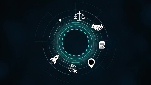 Cyber Security Concept with Representing Financial Protection and Safety Measures on Dark Background with Binary Code