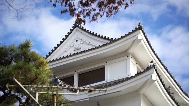 Asahi Castle Side Profile (Aichi Prefecture, Japan)