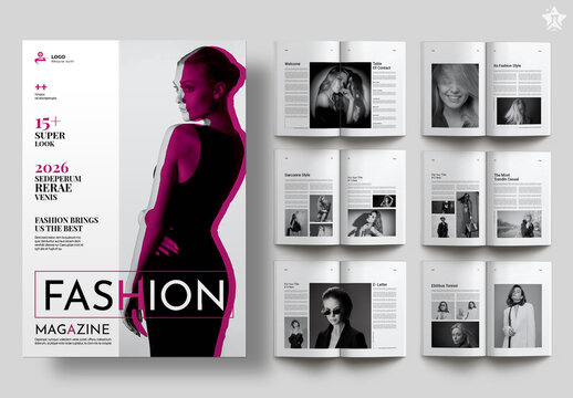 Fashion Magazine Template