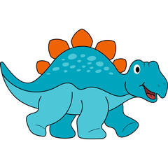 Illustration Dinosaur Plush Toy © Vibe