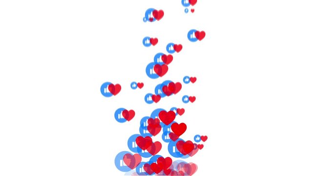 Loves flaying animation 2d on transparent background