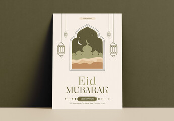 Eid Flyer Design Template