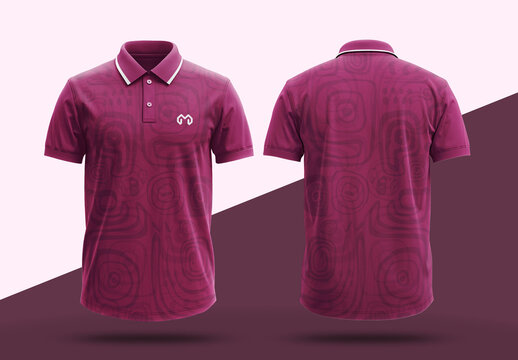Polo T Shirt Design Template