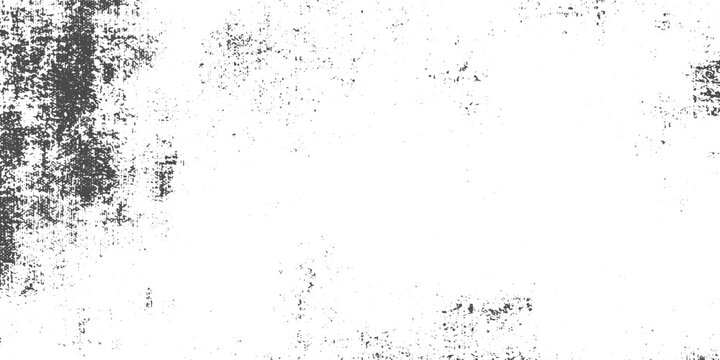 Dirty Dust Film Grain Speck Grit Grunge Overlay on White Background, Grain Noise Particle Plastisol Texture with Distressed Cracked Effect for Vintage T-Shirt Graphics and Print Design.