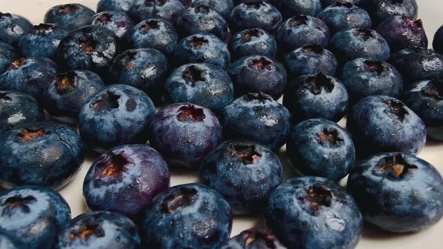 Blueberries in a bowl