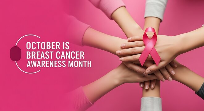 Breast cancer awareness month unity
