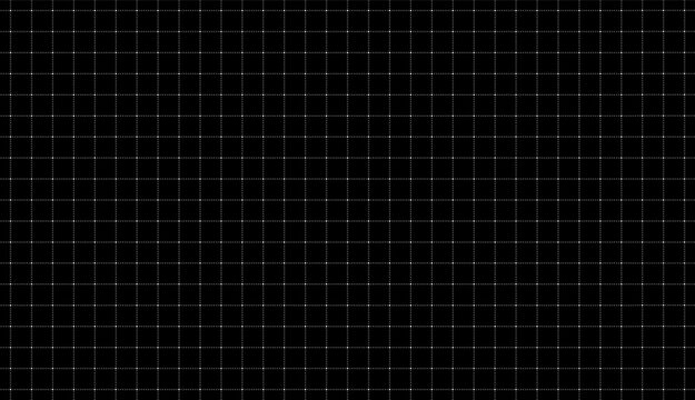 Blueprint grid black millimeter paper style with thin white square lines, ideal for engineering sketch, technical drawing, geometric design and neutral template use.