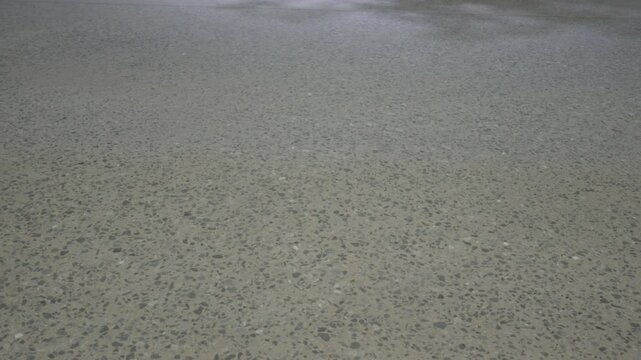 Finished concrete surface driveways patio road smooth textured