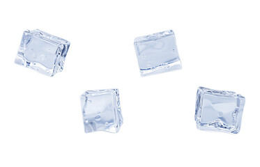  氷 イラスト リアル キューブ