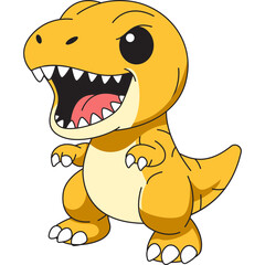 Illustration Dinosaur Plush Toy © Daffa