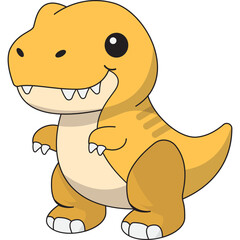 Illustration Dinosaur Plush Toy © Daffa