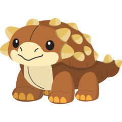 Illustration Dinosaur Plush Toy © Daffa