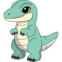 Illustration Dinosaur Plush Toy © Daffa