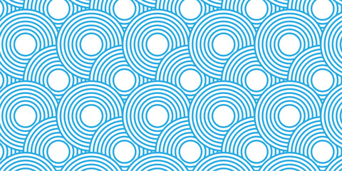 Fototapeta premium abstract thin curve stripe line circle overlap smooth dynamic tech transparent fabric pattern design. vector digital diagonal oblique curve gradient line textile gradient background.