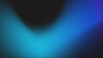 a gradation of dark blue to light blue (cyan) with a curved shape that contrasts with the black...