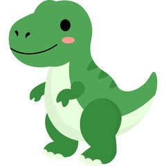 Obraz premium Illustration Dinosaur Plush Toy