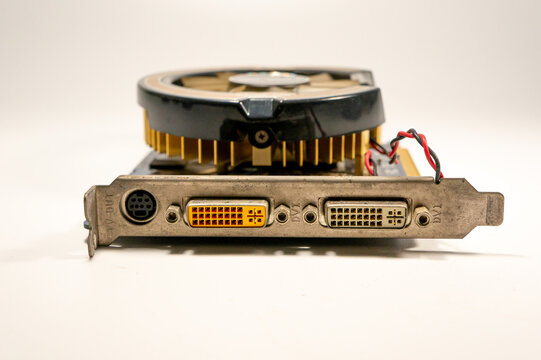 Computer video card and its parts