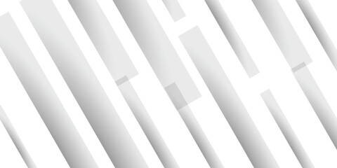 Fototapeta premium Grey white background paper shine and layer element vector for presentation design.