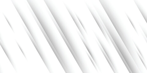 Obraz premium Illustration Grey white background paper shine and layer element vector for presentation design. dynamic background design