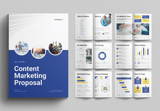Content Marketing Proposal Template