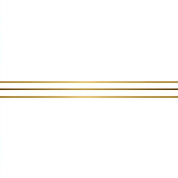 Two horizontal parallel golden lines on white background, thin and simple design