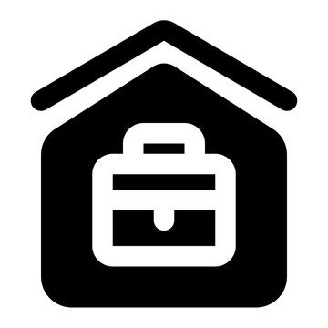 remote working icon for illustration