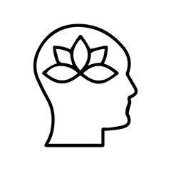 Calm Mind Lotus Icon