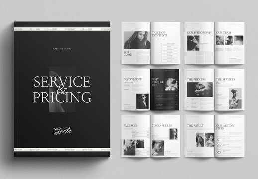 Service & Pricing Guide Template