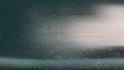 Obraz premium Abstract Particles Floating in Dark Moody Atmosphere with Subtle Light Glow