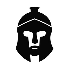 Warrior Helmet Battle Symbol