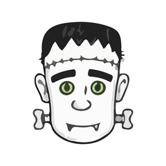 Frankenstein Monster Head Icon