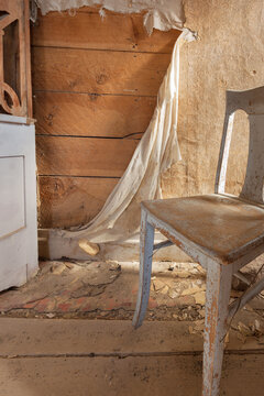 Bodie Ghost Town Interior Of Home