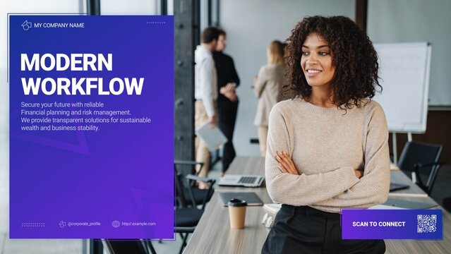 Clean Corporate Panel 2 (4K)