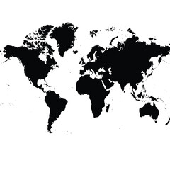 world map vector illustration
