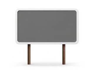Modern minimalist television set with simple design