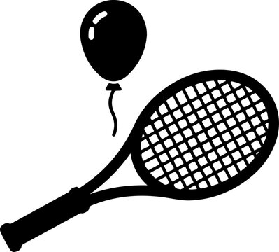 Ballon With Rackets
