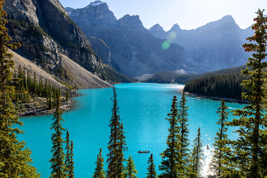Moraine Lake in Banff National Park