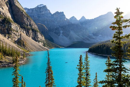 Moraine Lake in Banff National Park