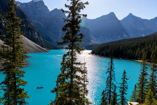 Moraine Lake in Banff National Park