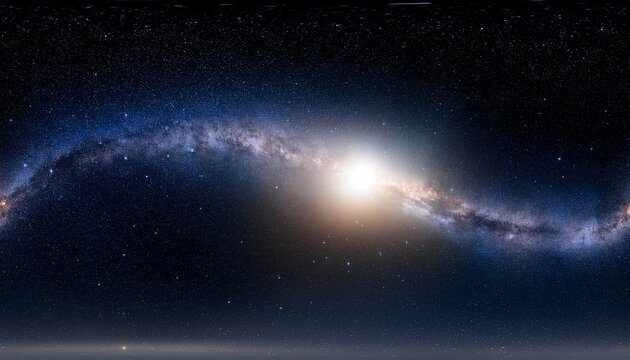 Space Sperical Hdri 360 Panorama Skybox Stars Background