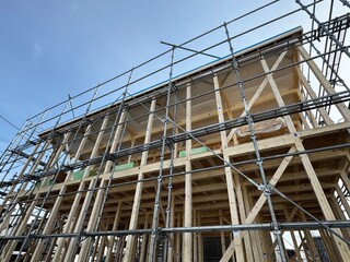 工事現場＿木造建築