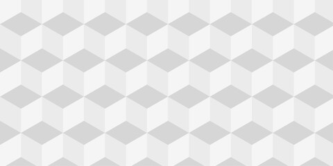 Illustration squares seamless geometric pattern with cubic shapes. Abstract geometric triangle background mosaic wallpaper.
