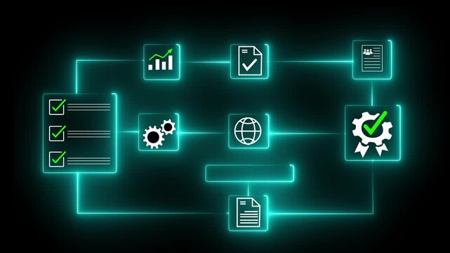 Businessman with digital certification badge five stars, symbolizing quality assurance, standard approval, business excellence, compliance, service rating, customer trust, professional certification.