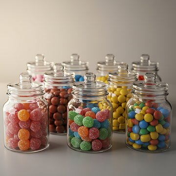 Chromatic Candies' Crystal Embrace