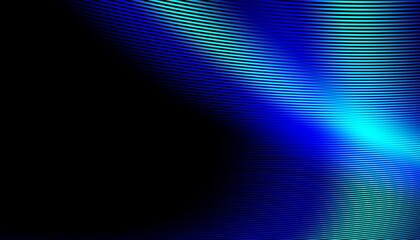 beautiful abstract wave technology black background with blue light digital effect corporate concept